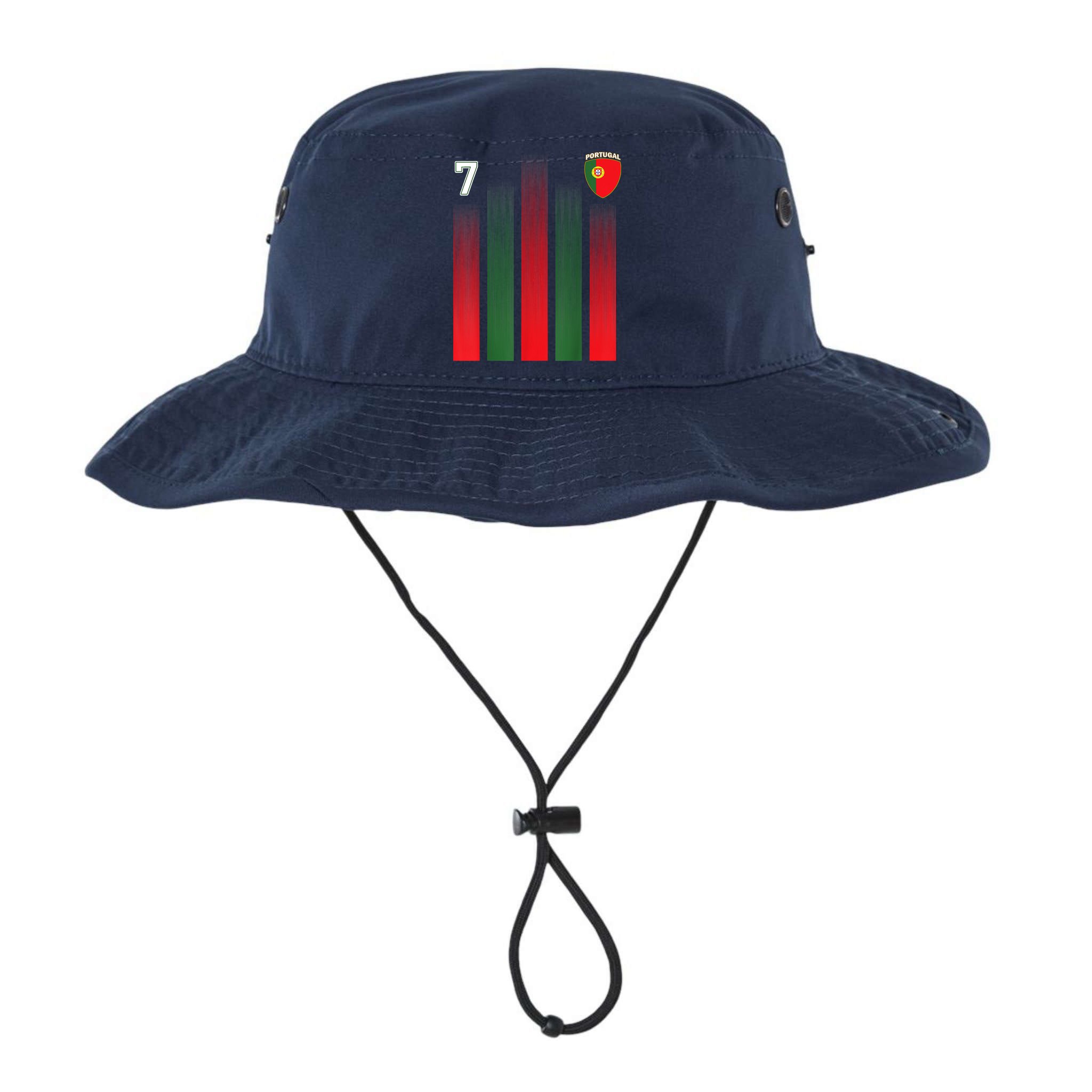 Portugal 7 Soocer Jersey Portugal Football Fan Soccer Bucket Hat