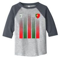 Portugal 7 Soocer Jersey Portugal Football Fan Soccer Toddler Fine Jersey T-Shirt