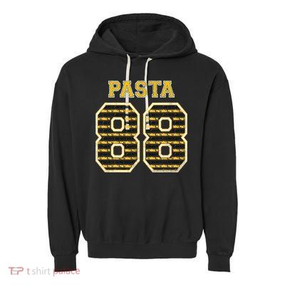 PASTA 88 Pastrnak Boston Professional Ice Hockey Inspired Garment-Dyed Fleece Hoodie