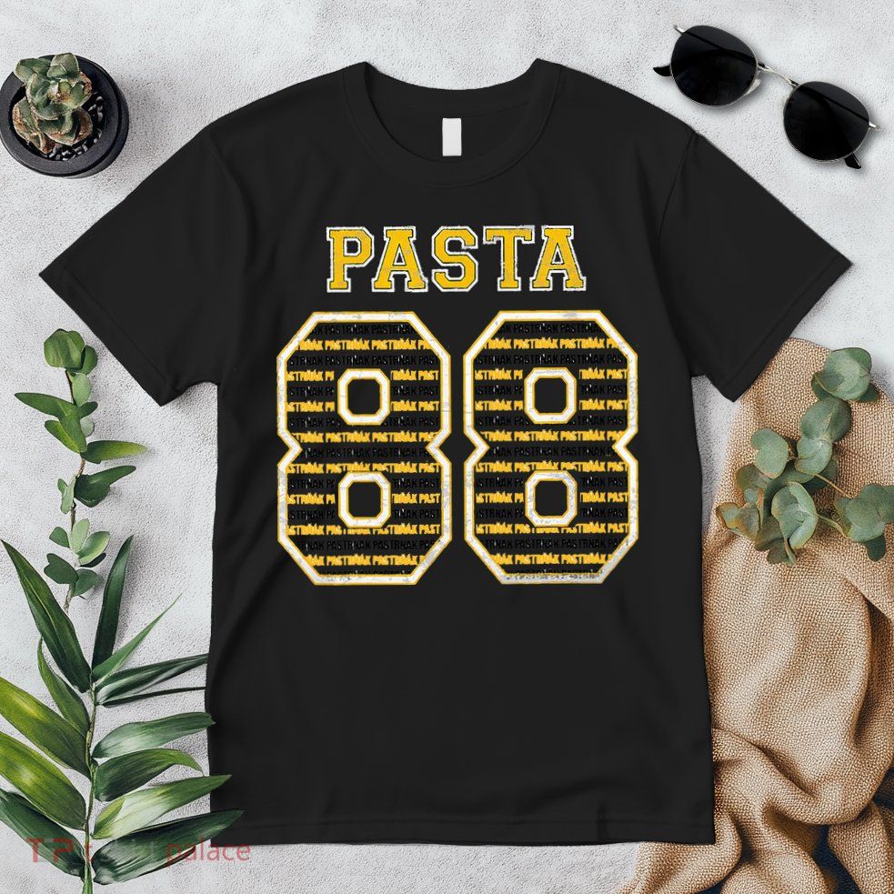 PASTA 88 Pastrnak Boston Professional Ice Hockey Inspired Premium T-Shirt