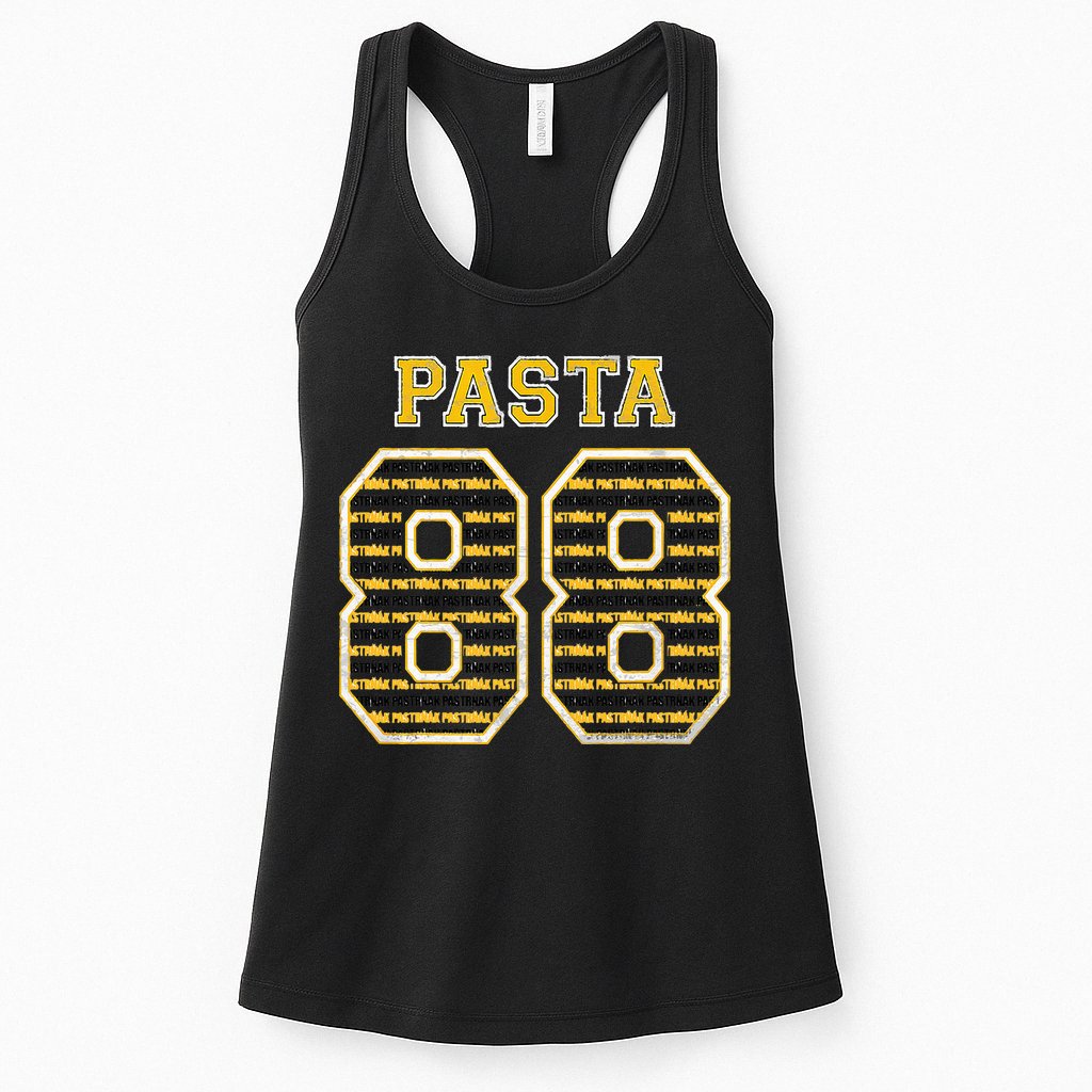 PASTA 88 Pastrnak Boston Professional Ice Hockey Inspired Womens Tank Top