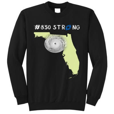 Premium 850 Strong Hurricane Florida Storm Tall Sweatshirt