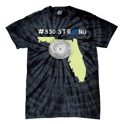 Premium 850 Strong Hurricane Florida Storm Tie-Dye T-Shirt