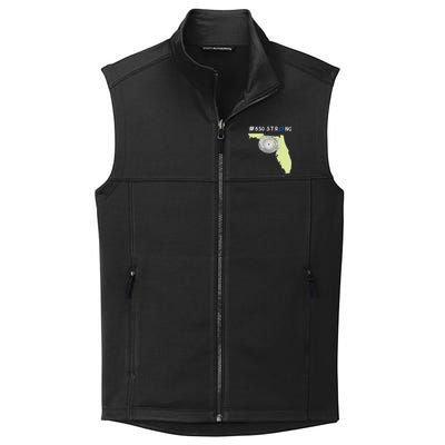 Premium 850 Strong Hurricane Florida Storm Collective Smooth Fleece Vest