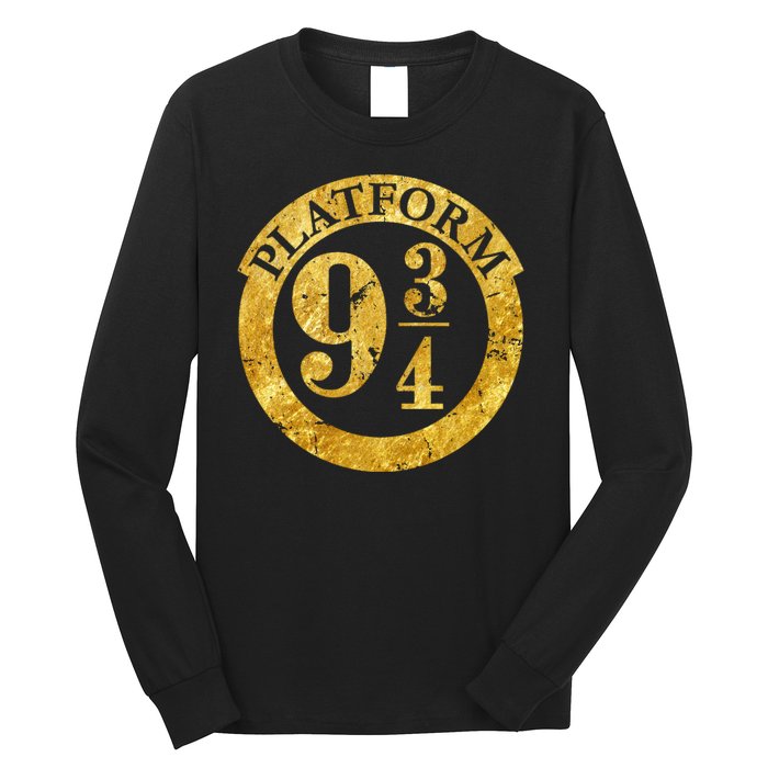 Platform 9 34 Golden Logo Long Sleeve Shirt