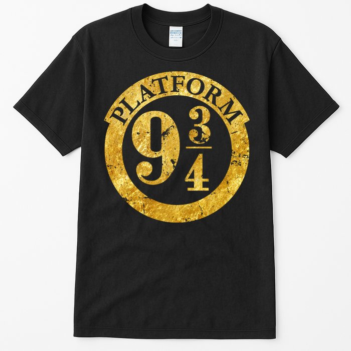 Platform 9 34 Golden Logo Tall T-Shirt