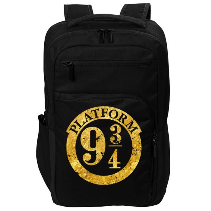 Platform 9 34 Golden Logo Impact Tech Backpack