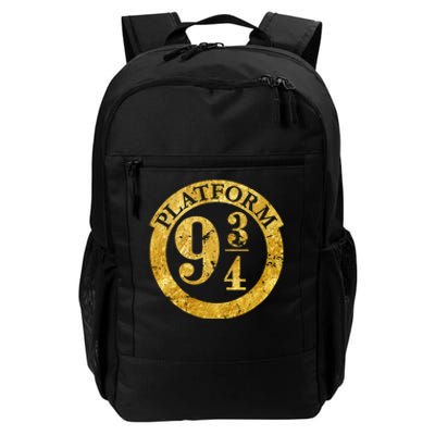 Platform 9 34 Golden Logo Daily Commute Backpack