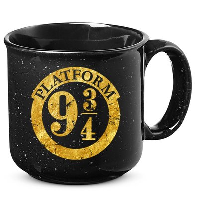 Platform 9 34 Golden Logo 15oz Campfire Ceramic Mug