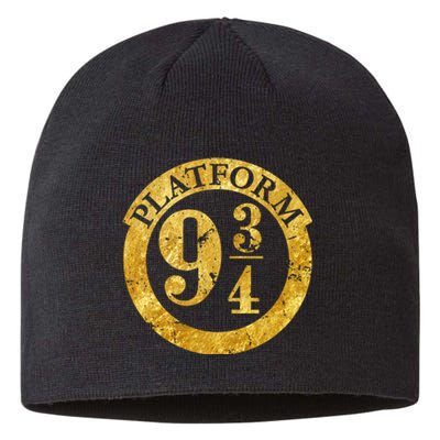 Platform 9 34 Golden Logo Sustainable Beanie