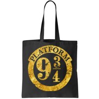 Platform 9 34 Golden Logo Tote Bag