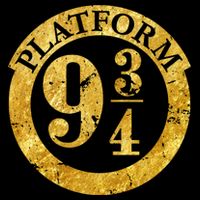 Platform 9 34 Golden Logo Baby Bodysuit