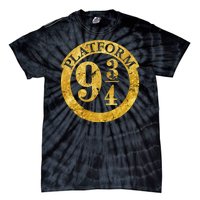 Platform 9 34 Golden Logo Tie-Dye T-Shirt