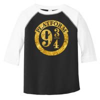 Platform 9 34 Golden Logo Toddler Fine Jersey T-Shirt