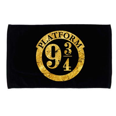 Platform 9 34 Golden Logo Microfiber Hand Towel