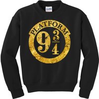 Platform 9 34 Golden Logo Kids Sweatshirt