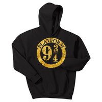 Platform 9 34 Golden Logo Kids Hoodie