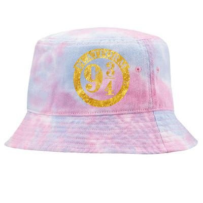 Platform 9 34 Golden Logo Tie-Dyed Bucket Hat