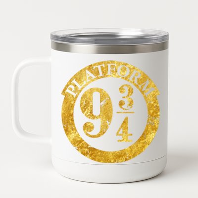 Platform 9 34 Golden Logo 12 oz Stainless Steel Tumbler Cup