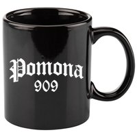 Pomona 909 Area Code Og Chicano Pride Mexican Tattoo Biker 11oz C Handle Ceramic Mug