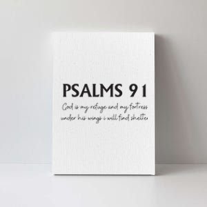 Psalms 91 Bible Verse Canvas