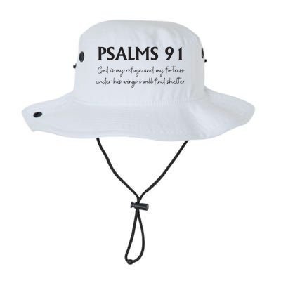 Psalms 91 Bible Verse Legacy Cool Fit Booney Bucket Hat