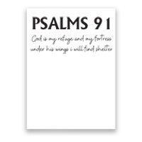 Psalms 91 Bible Verse Poster