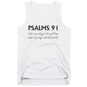 Psalms 91 Bible Verse Tank Top