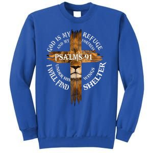 Psalms 91 Christian Blessed Religious Hymn Christ Jesus Love Sweatshirt