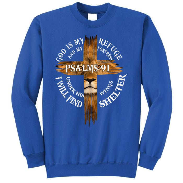 Psalms 91 Christian Blessed Religious Hymn Christ Jesus Love Sweatshirt