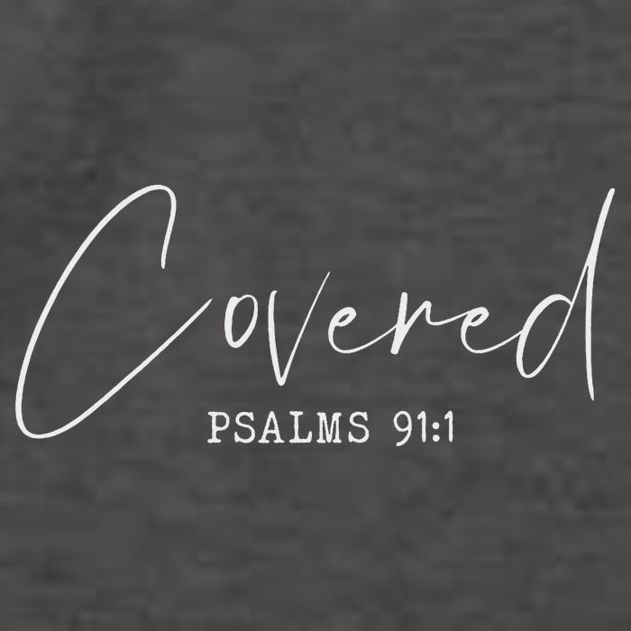 Psalm 911 Christian Prayer Bible Scripture Christ Jesus Vector Backpack