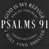 Psalms 91 Christian Blessed Christ Jesus Cool Comfort Performance Bucket Hat