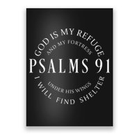 Psalms 91 Christian Blessed Christ Jesus Poster