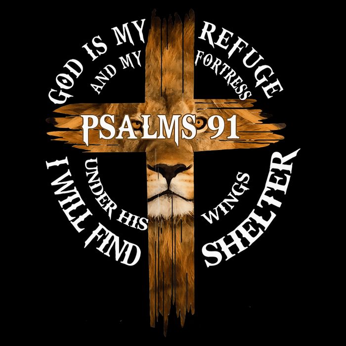 Psalms 91 Christian Blessed Religious Hymn Christ Jesus Love Cooling Performance Crew T-Shirt