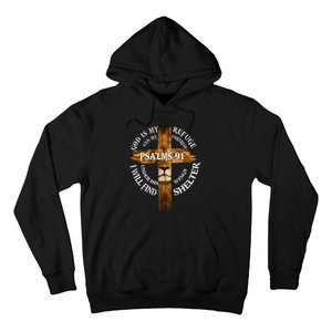 Psalms 91 Christian Blessed Religious Hymn Christ Jesus Love Hoodie