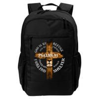 Psalms 91 Christian Blessed Religious Hymn Christ Jesus Love Daily Commute Backpack