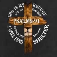 Psalms 91 Christian Blessed Religious Hymn Christ Jesus Love Adult Drive Performance Visor