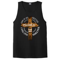 Psalms 91 Christian Blessed Religious Hymn Christ Jesus Love PosiCharge Competitor Tank