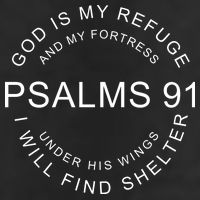 Pslams 91 God Is My Refuge 25L Jumbo Tote
