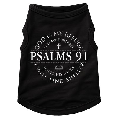 Psalm 91 My Refuge And My Fortress Doggie Tank