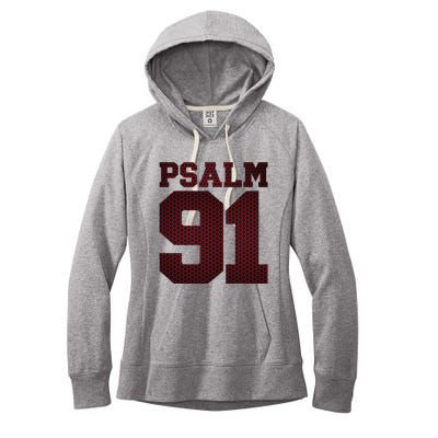 Psalm 91 Women's Fleece Hoodie