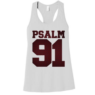 Psalm 91 Women's Racerback Tank