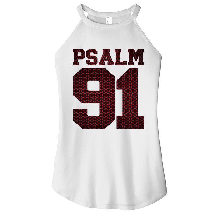 Psalm 91 Women’s Perfect Tri Rocker Tank