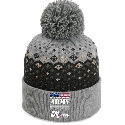 Proud Army 10th Mountain Division Mom Gift The Baniff Cuffed Pom Beanie