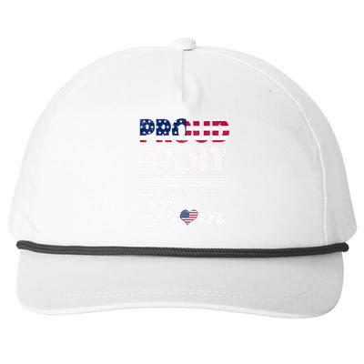 Proud Army 10th Mountain Division Mom Gift Snapback Five-Panel Rope Hat