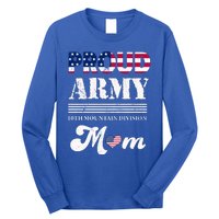 Proud Army 10th Mountain Division Mom Gift Long Sleeve Shirt