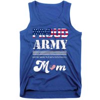 Proud Army 10th Mountain Division Mom Gift Tank Top