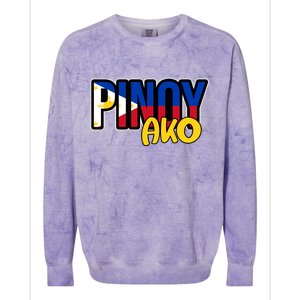 Pinoy Ako Colorblast Crewneck Sweatshirt