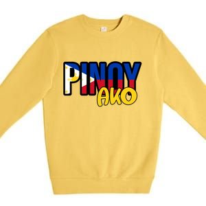 Pinoy Ako Premium Crewneck Sweatshirt