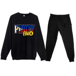 Pinoy Ako Premium Crewneck Sweatsuit Set